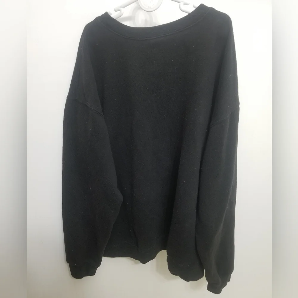EUC Villian's Mood black sweatshirt - Picture 4 of 6